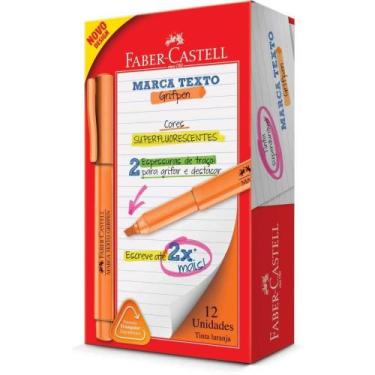 Imagem de Caneta Marca Texto Grifpen Laranja - FABER-CASTELL