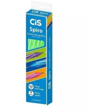 Imagem de Caneta Esferografica CIS Spiro 0,7MM Verde - Sertic