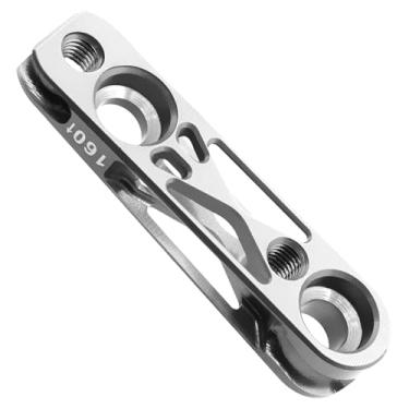 Imagem de Adaptador de freio a disco ultraleve de liga de alumínio - Kit de conversão de bicicleta de estrada de 140 a 160 mm | para Shimano | para SRAM | Base de montagem de freio a disco de bicicleta (prata