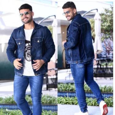 Imagem de Blazer Masculino Esporte Fino Slim Fit com Elastano - Debatt, Jaqueta 