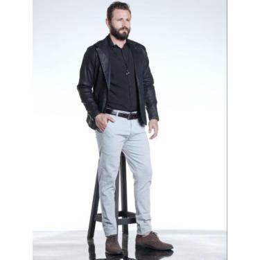 Imagem de Blazer Masculino Esporte Fino Slim Fit com Elastano - Debatt, Preto en