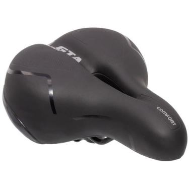 Imagem de Selim Comfort Gel Tech Com Elastômeros E Refletor Gta, Dimensões 250mm