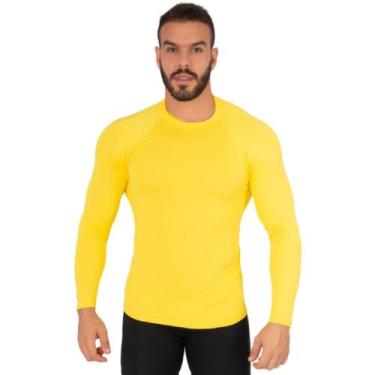 Imagem de Blusa Térmica Proteção UV Poliamida WLS Modas Frio Manga Longa Segunda