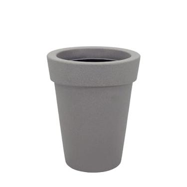 Imagem de Vaso Tramontina Gipsy em Polietileno Granito Pedra 70 cm