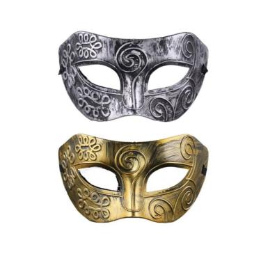 Imagem de Kit 2 Máscaras Gladiador Baile Festas Carnaval