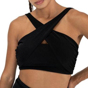 Imagem de Cropped Labellamafia Malha Involve Preto Feminino-Feminino