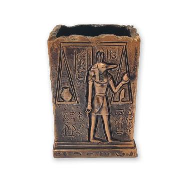 Imagem de Porta-canetas, organizador de mesa de resina, design egípcio antigo