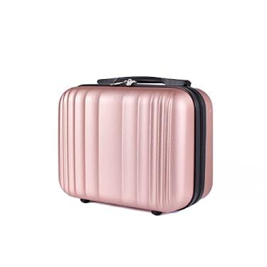 Imagem de Frasqueira De Viagem ABS Design Linear Divisória WZ03 (Grande, VERMELHO)