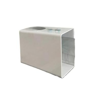 Imagem de Suporte Porta Escovas e Pasta de Dente Fixação Parede Acompanha Dupla Face(3 Espaços)