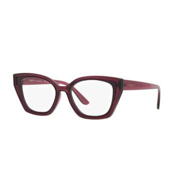 Imagem de Armação para Óculos Vogue Eyewear 0VO5506L 2747 Tam 54 / Vinho