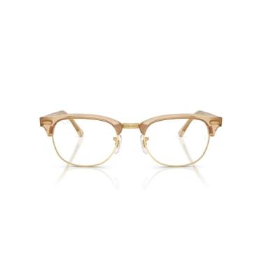 Imagem de Armação para Óculos Ray-Ban Clubmaster 0RX5154 8294 Tam 53 / Fotocomatico Marrom