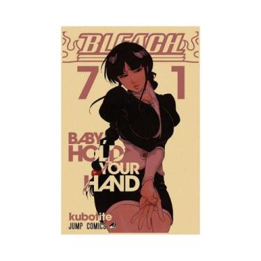 Imagem de Pôster De Anime Bleach Estético, Pintura Em Lona Gigante, Arte De Pare