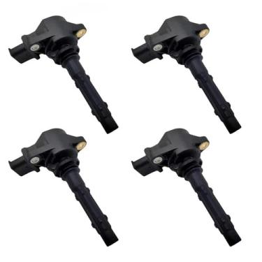 Imagem de Bobina de Ignição Automotiva A0001501980 A0001502780 1/4/6 peças Bobina de Ignição para Mercedes Benz C230 V6 2.5L 2006-2009 (Uma cor)