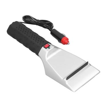 Imagem de Naroote Pá de Neve Com Aquecimento Automático, Raspador de Gelo Elétrico Eficiente para Carros, Caminhões, Suvs para Fechamento de Neve Pesada No Inverno - Plástico + Metal