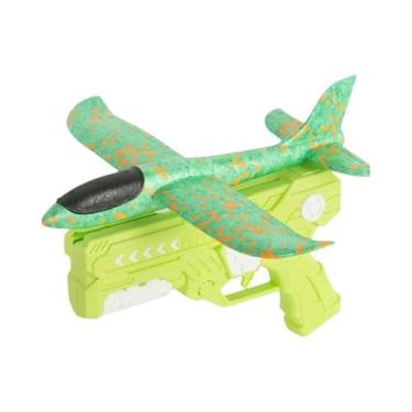 Imagem de Brinquedo De Avião De Espuma Para Crianças Com Lançador De Arma De Eje