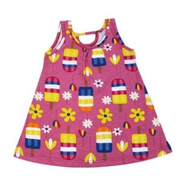 Imagem de Vestido Cavado Estampa Picolé 1001238 - Kyly-Feminino