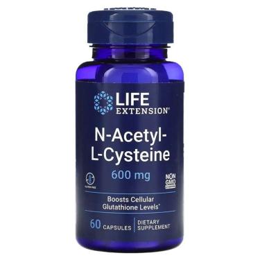 Imagem de Nac N-acetilcisteína 600mg (60) - Life Extension