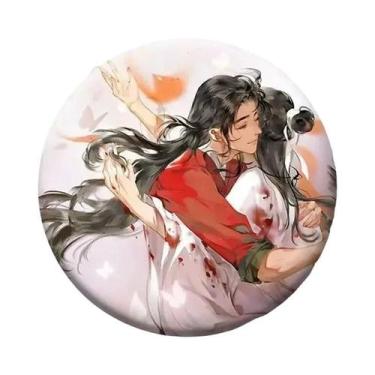 Imagem de Emblema De Anime 58MM Versão Casal Heavens Official Blessing Para Roup