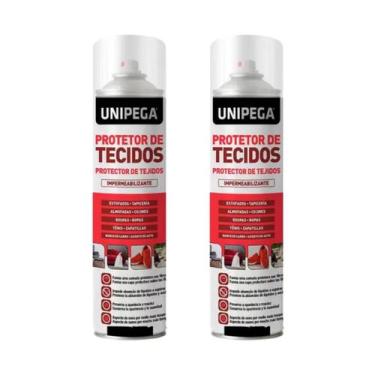 Imagem de Kit 2 Impermeabilizante Protetor Tecidos Tenis Roupa Sofa - Unipega, B