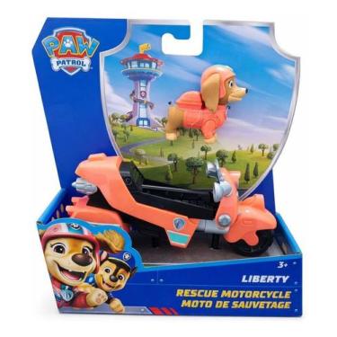 Imagem de Veiculo Solido Patrulha Canina - Motocicleta Com Boneca Da Liberty