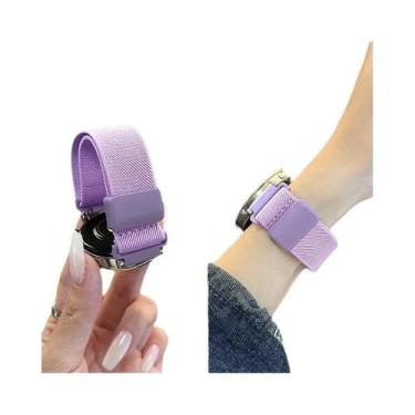 Imagem de Pulseira Magnética Elástica De Nylon De 22mm Para Xiaomi Redmi Watch 5