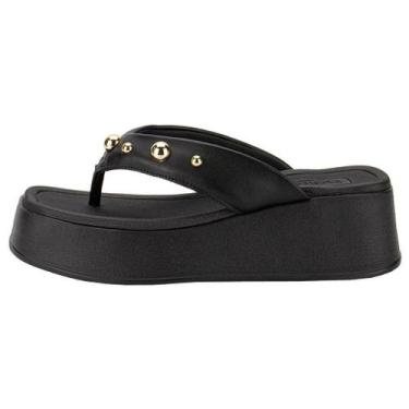Imagem de Tamanco Confortável Casual Feminino Beira Rio 8530104, Preto, 36