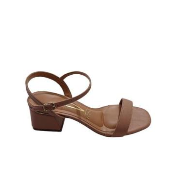 Imagem de Sandalia Vizzano Feminina Nude 6428101, Nude, 39