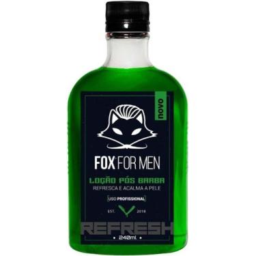 Imagem de Loção Pós Barba Fox For Men 240ml Menthol Profissional