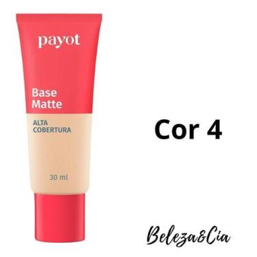 Imagem de Base Matte Alta Cobertura Payot 30ml, 04