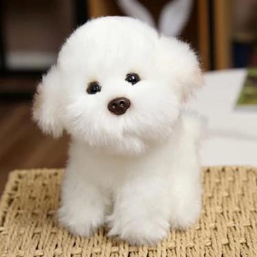 Imagem de suhang Cachorro Poodle Filhote de Pelúcia Macio Bichos de Pelúcia Schnauzer