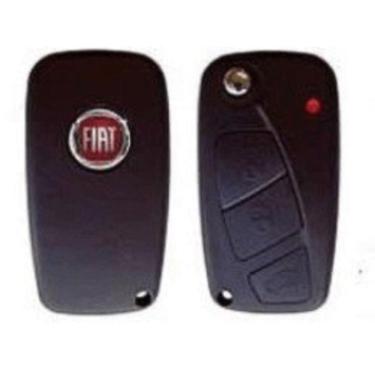 Imagem de Carcaça Capa Chave Canivete Fiat 3 Botões