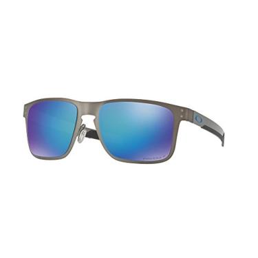 Imagem de Oakley OO4123 Holbrook Metal Sunglasses+ Vision Group Accessories Bundle(Matte Gunmetal/Prizm Sapphr Iridium Polarized (412307)