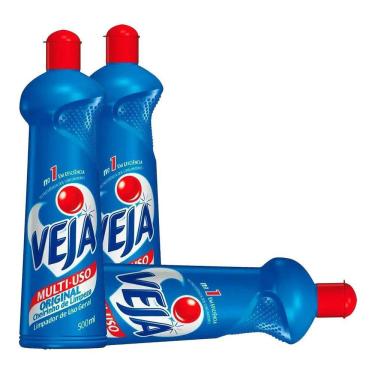 Imagem de Veja Multiuso Tradicional 500Ml Limpeza Geral  3Und 