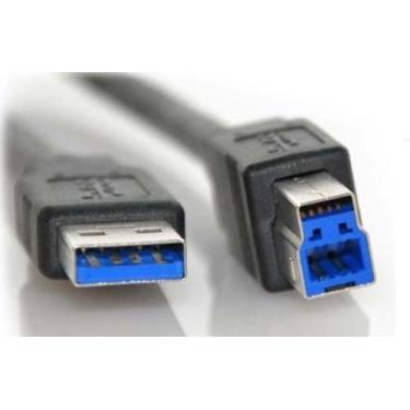 Imagem de AYA 1,82 m. (pacote com 2) Cabo USB 3.0 SuperSpeed 5 Gbps A macho para B macho