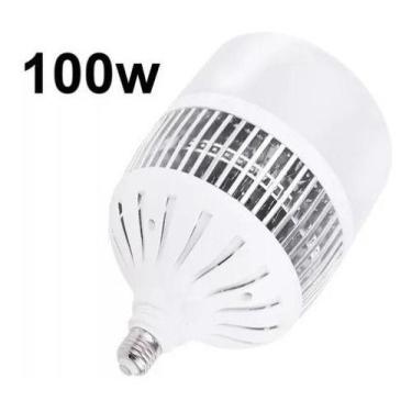 Imagem de Lâmpada Bulbo 100W Bocal E-27 C/ Adaptador E-40 Bivolt - Galaxy Led