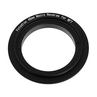 Imagem de Anel adaptador de montagem reversa Macro de rosca de filtro Fotodiox de 46 mm para câmeras MFT Micro 4/3 de quatro terços, compatível com Olympus PEN E-PL1, E-PL1s, E-PL2, E-PL3, E-P2, E-P3, EM, OM- D, E-M5, Panasonic Lumix DMC-G1, G2, G3, G10, GX1, GH1, GH2, GF1, GF2, GF3, GF5, Panasonic AG-AF100