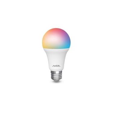 Imagem de Lâmpada LED Smart AGL, Wifi, Bluetooth, 9W, 810Lm, Branco - 1106139