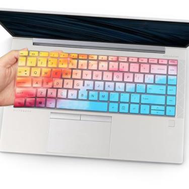 Imagem de Capa de teclado para notebook HP EliteBook 840 G7 G8 de 14 polegadas, modelo de notebook HP EliteBook 845 G7 G8 de 14 polegadas, capa de teclado dos EUA deslumbrante