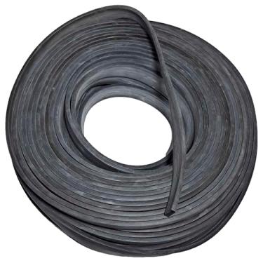 Imagem de Borracha Perfil Esponjoso Vedação 38x06mm Macio - 25 Metros Borrachas Londrina