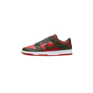Imagem de Nike Dunk Low Men Mystic Red/Cargo Khaki DV0833 600, Vermelho místico, cáqui cargo, 9