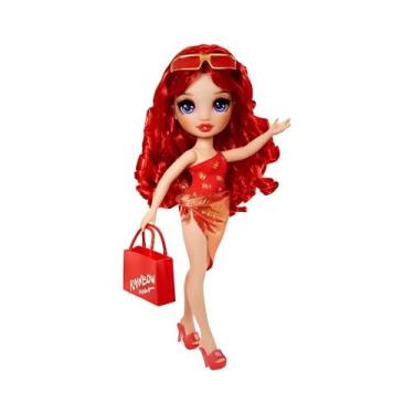 Imagem de Boneca Rainbow High Swim & Style Ruby 27cm (Vermelho) MGA - 4222507277