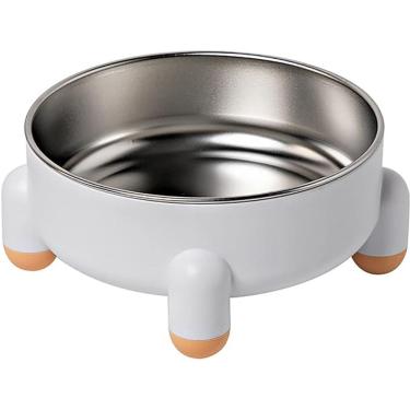 Imagem de Comedouro Elevado Cachorro Gato Cao Animal de Estimaçao Raçao Tigela Removivel Grande Capacidade Seguro