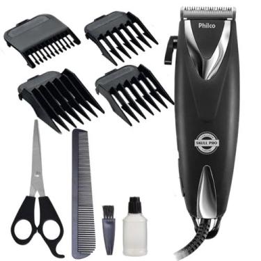 Imagem de Cortador De Cabelo Philco Profissional 18w Alavanca Regulagem Cr12 Maq