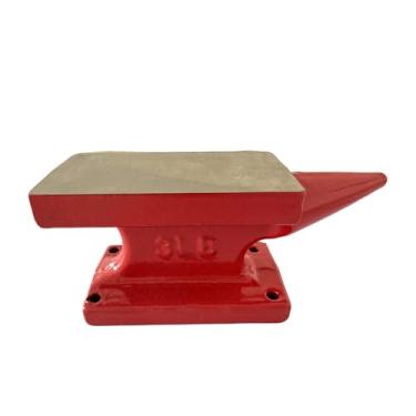 Imagem de Hyecen Mini bigorna de chifre - bigorna de ferro forjado de 1,4 kg para fabricação de joias, kit de forja de ferreiro, conjunto de blocos de joias azuis, ferramentas de ourivesaria de bigorna de bloco