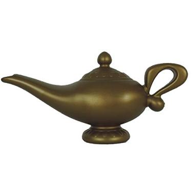 Imagem de NOVELTY GIANT WWW.NOVELTYGIANT.COM Novidade Gigante Lâmpada De Óleo Plástico Gênio Aladdin Príncipe Do Deserto Fantasia Acessório