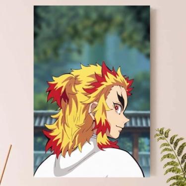 Imagem de Placa Quadro Decorativo - Kimets.u no Ya.iba - Kyo.juro Ren.goku (Rengoku_09)