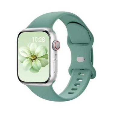 Imagem de Pulseira De Silicone De 45mm 44mm 40mm 41mm 49mm 38mm 42mm Para Apple 