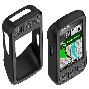 Imagem de Compatível com Wahoo ELEMNT Bolt V2 GPS (WFCC5) Capa de silicone para ciclismo, proteção total, proteção de borda, à prova de choque, antiarranhões, bumper (preto)