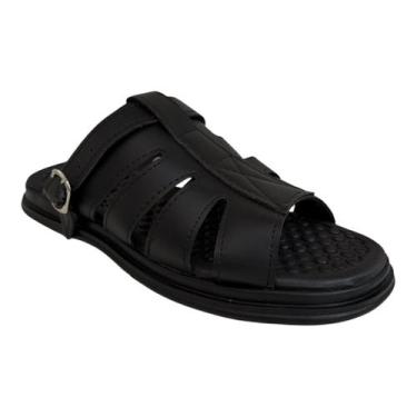 Imagem de Sandalia Chinelo Masculino Sintetico Ortopedica Borracha - Delite, Pre