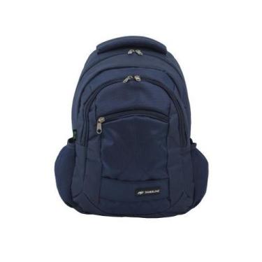 Imagem de Mochila básica em poliéster - m-104 - marinho - Thigoline, Marinho